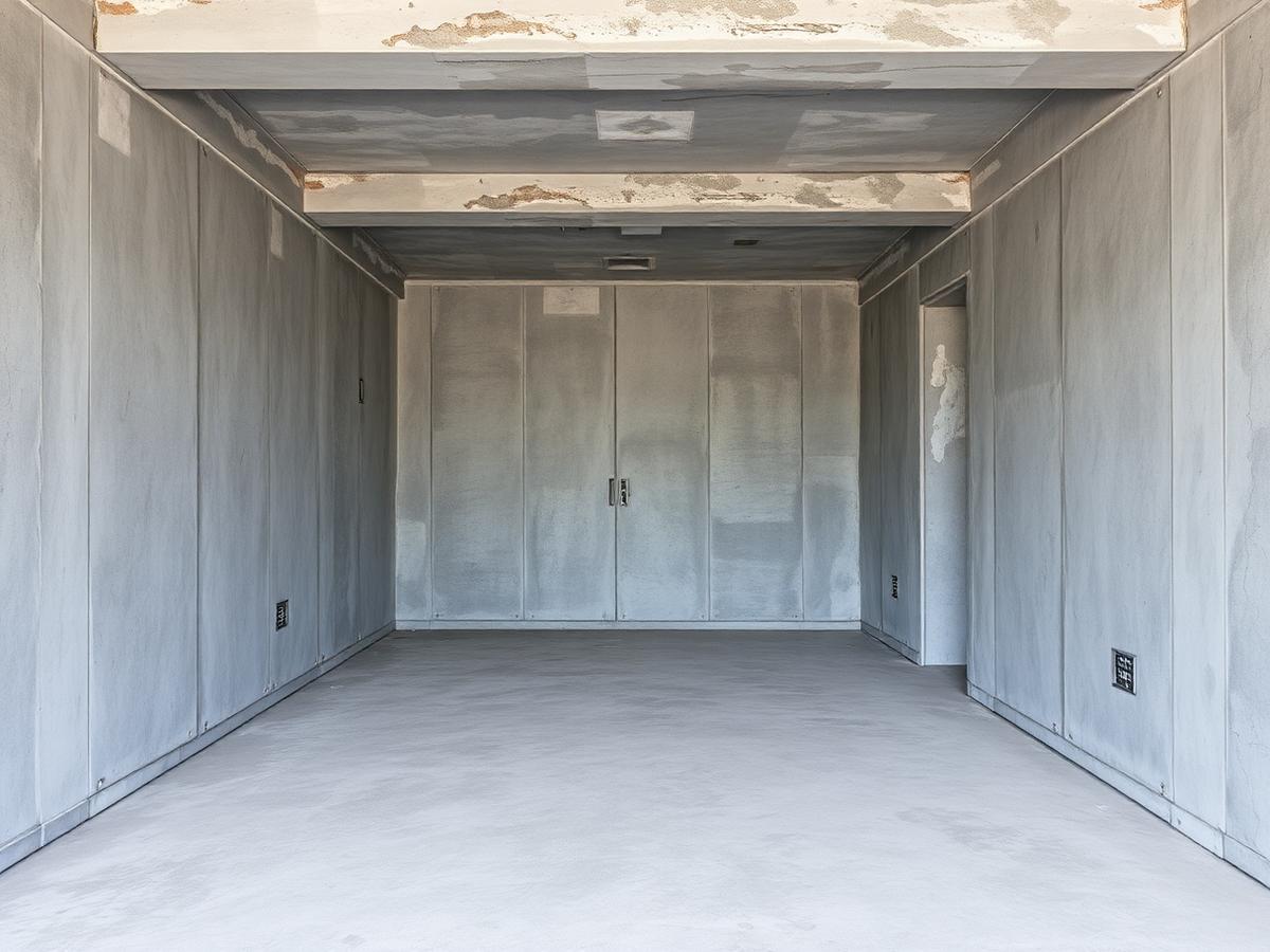 Apartamento en obra gris